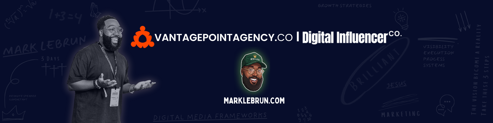 Mark LeBrun — Vantage Point Agency · Digital Influencer Co · MarkLeBrun.com